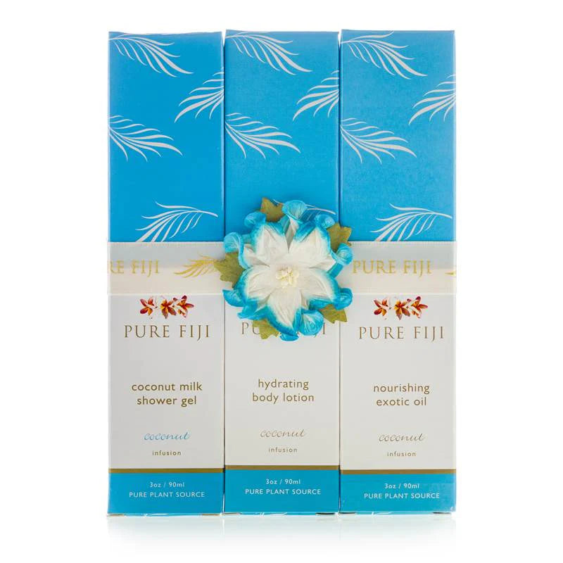 Pure Fiji - Body Travel Trio - (shower gel) White Gingerlilly