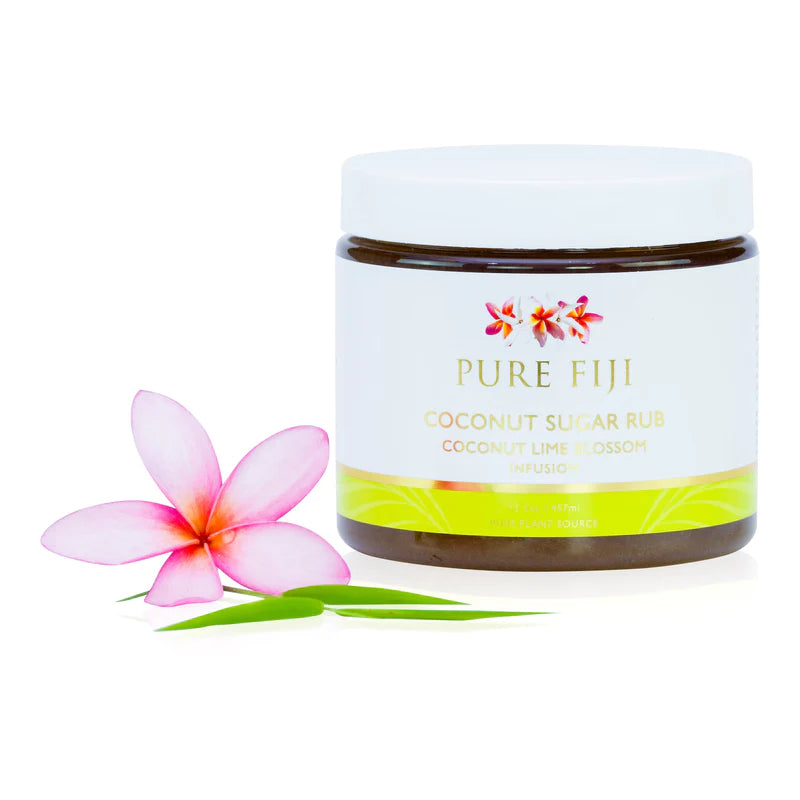 Pure Fiji Sugar Scrub - Coconut Lime Blossom