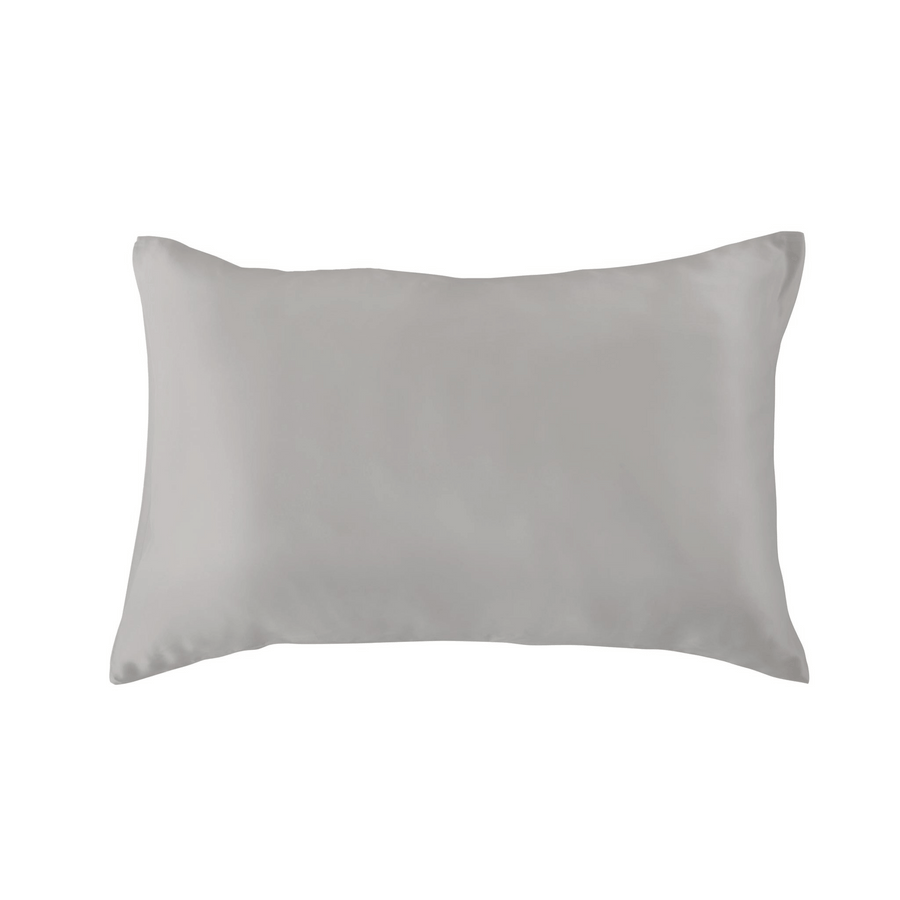 Pure Silk Pillowcase - Silver Grey